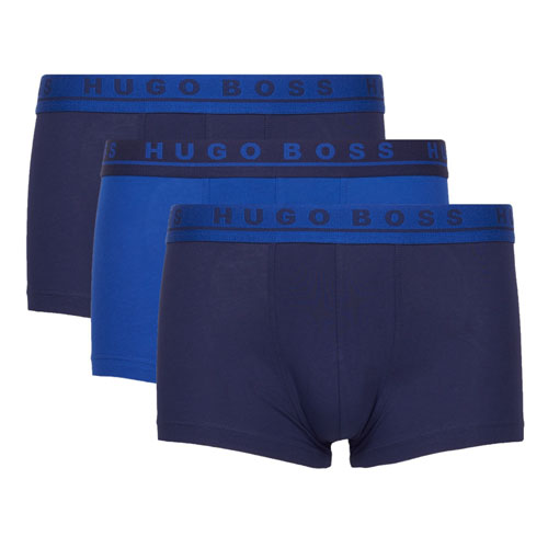 Hugo Boss shorts-trunk 3-pack blauw