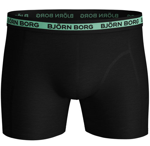 Bjorn Borg boxershorts Sammy solids 7-pack groen