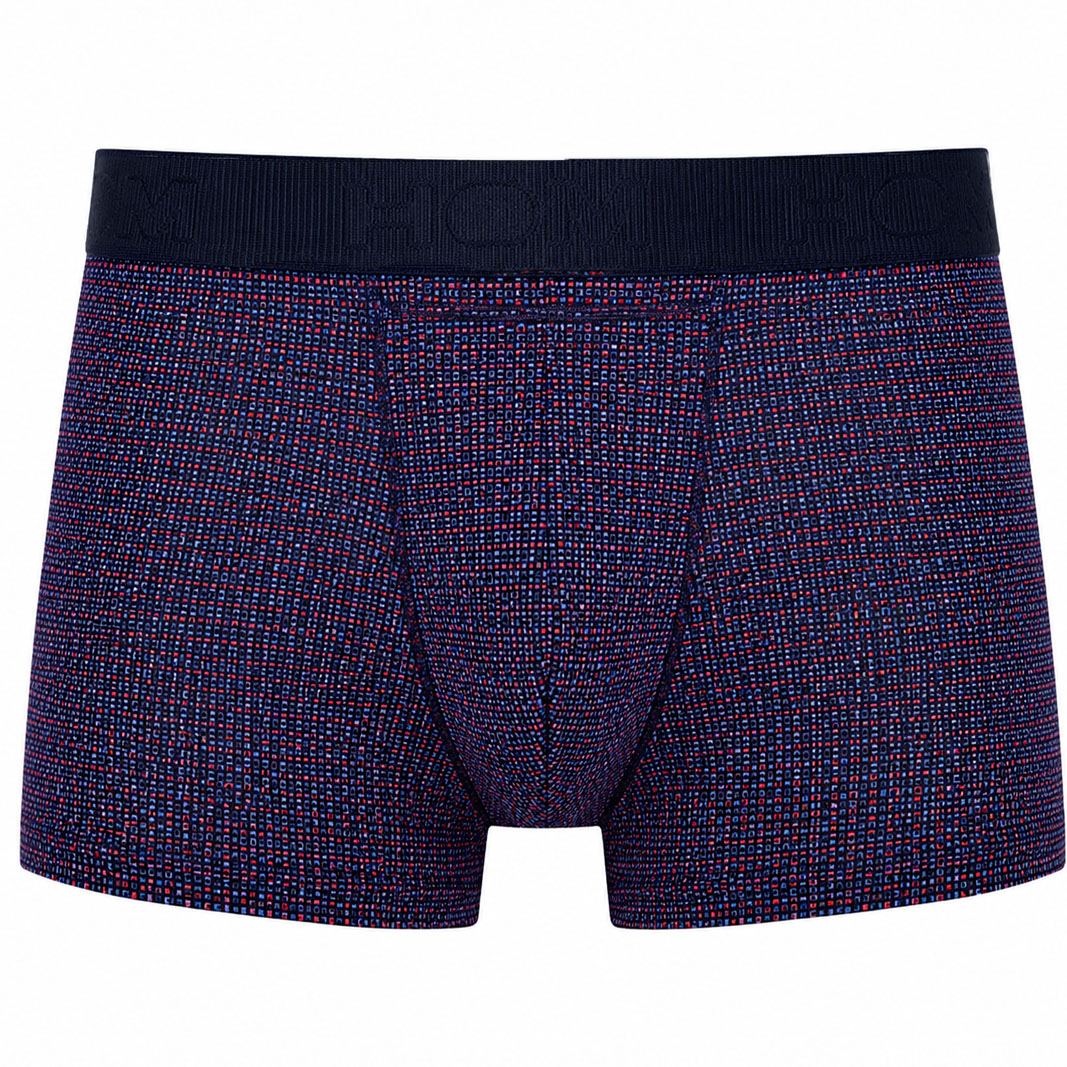 Hom Ho1 boxershort Fats blauw met print