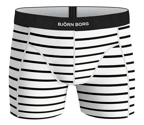 Bjorn Borg Boxershorts Core single stripe wit