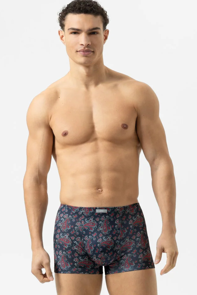 Mey boxershort shorty Paisley blauw