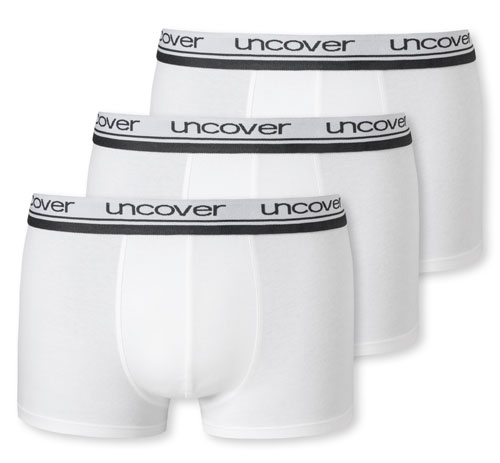Schiesser boxershorts Uncover 3-pack wit