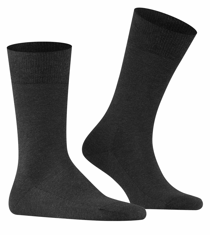 Falke Family antraciete sokken