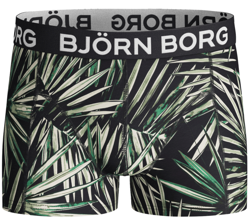 Bjorn Borg boxershorts boys square 7-pack bladeren