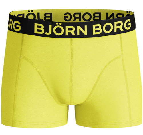 Björn Borg boxershorts boys Leafy 7-pack geel