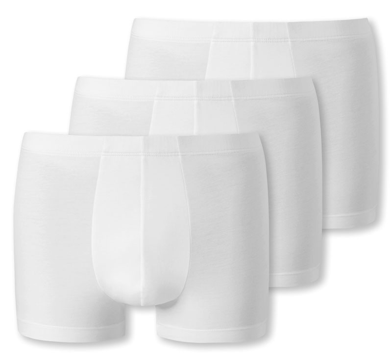 Schiesser boxershorts 3-pack uncover modal cotton wit
