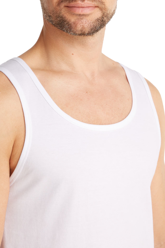 Ten Cate Singlet Organic Cotton 2-pack wit