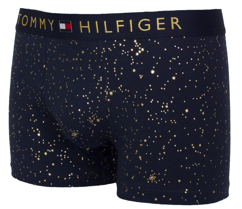 Tommy Hilfiger boxershort met gouden sterren zijkant
