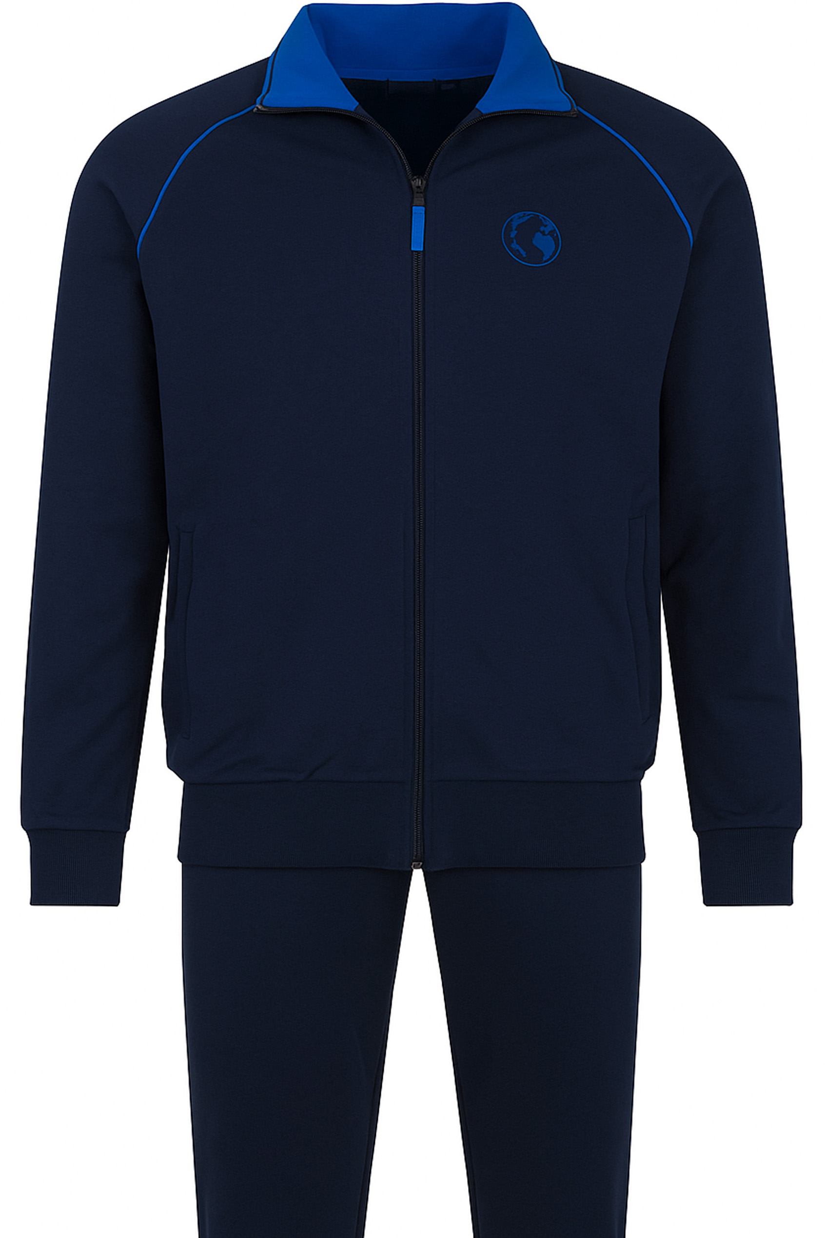 Pastunette Huispak met rits blauw 