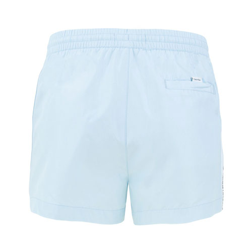 Calvin Klein Zwemshort lichtblauw met logoband