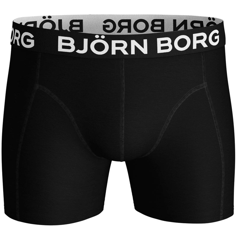 Bjorn Borg boxershorts Core 2-pack zwart voorkant