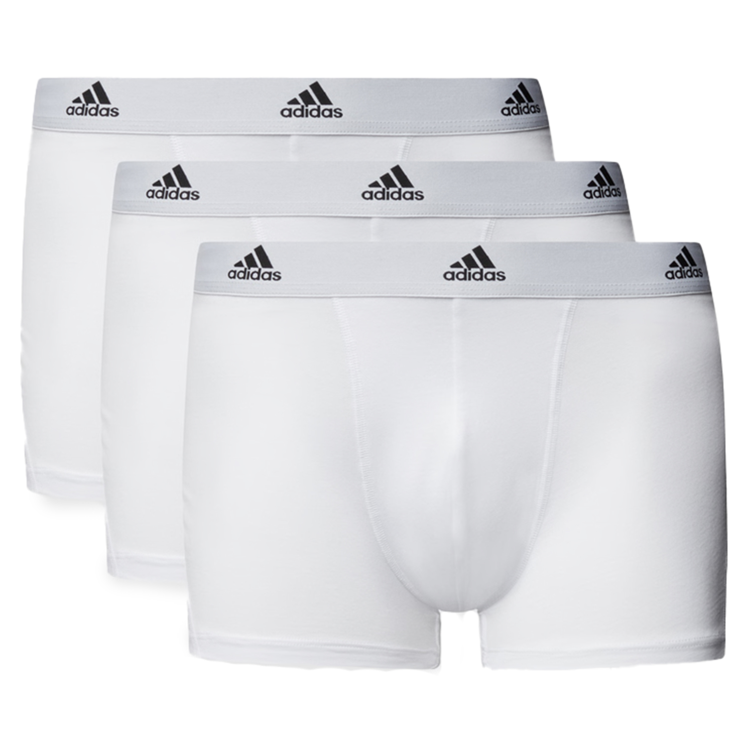 Adidas boxershorts active flex cotton 3-pack wit