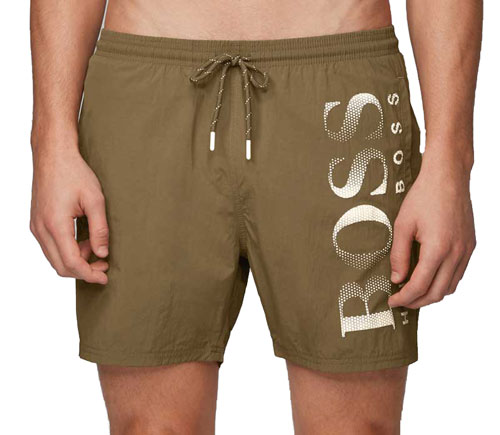 Hugo Boss Octopus zwemshort groen
