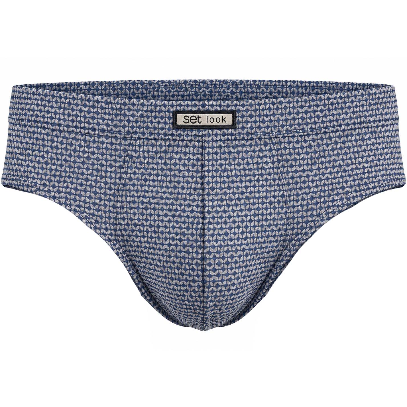 Set midi slip Venezia microfiber marine