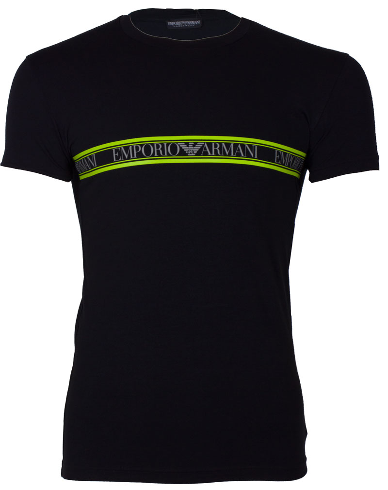 Armani T-shirt GA met groen logo