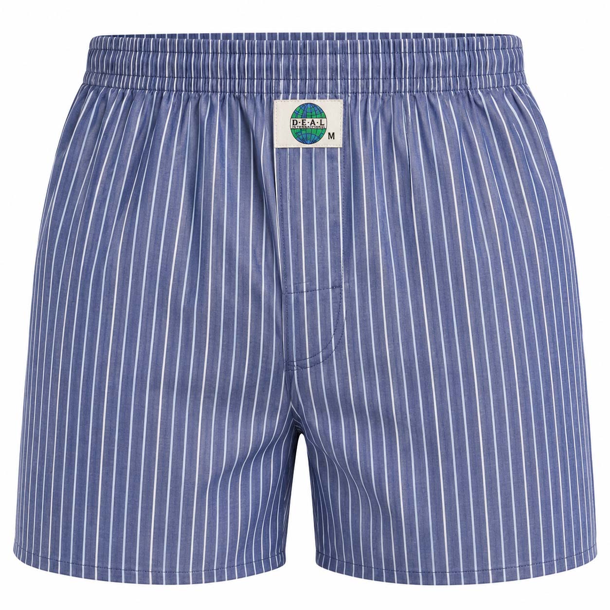 Deal boxer jeans blauw gestreept 192309