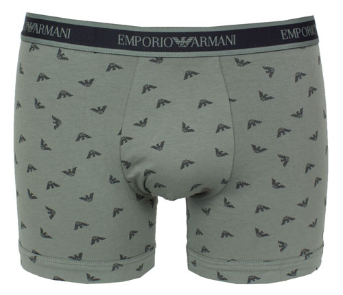 Armani 3-pack boxershorts print voorkant