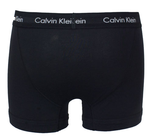Calvin Klein boxershorts 3-pack oranje-grijs-blauw achterkant