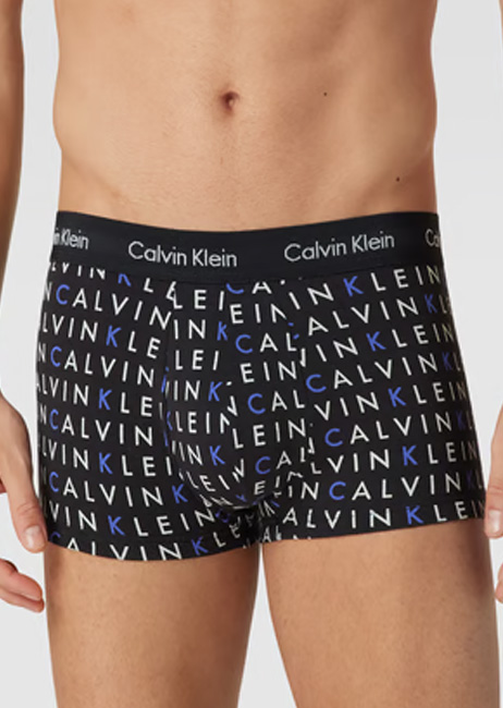 Calvin Klein Short low rise 3-pack blue-paars