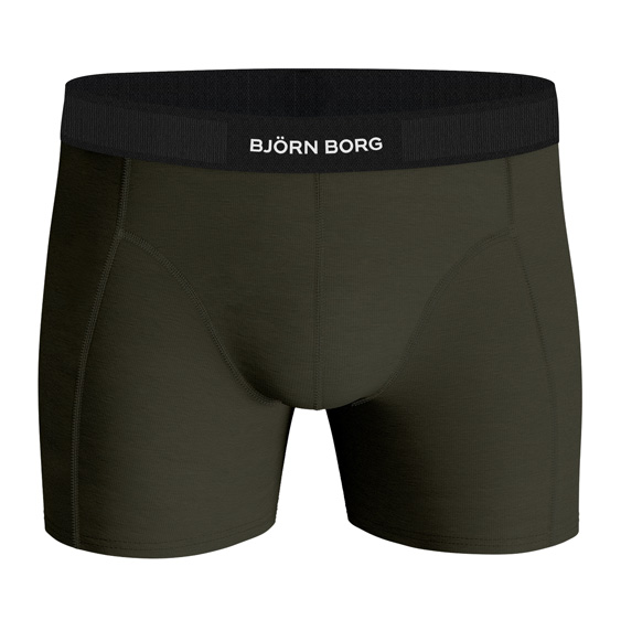 Boxershort-Core-Bjorn-Borg-Groen-effen