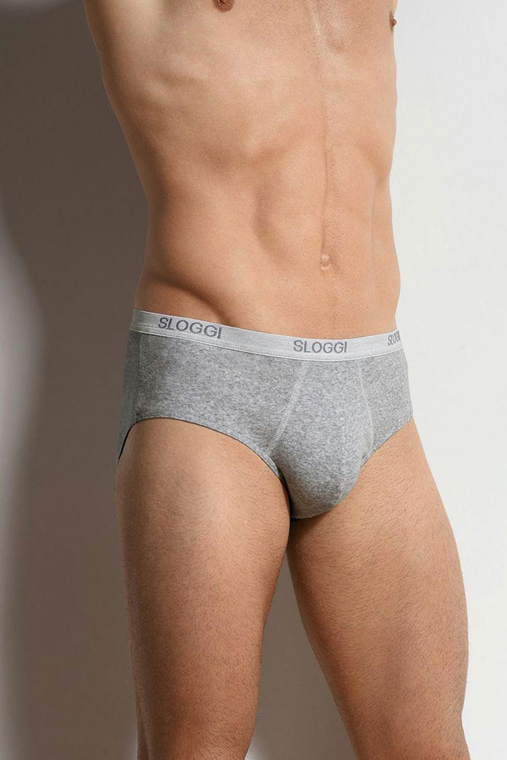 Sloggi Basic midi slip grijs