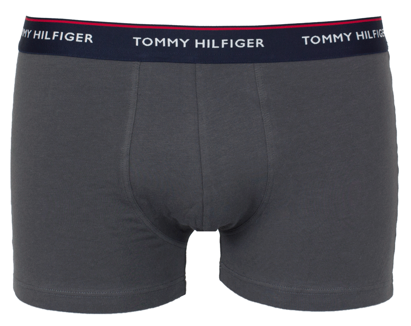 Tommy Hilfiger boxershorts premium 3-pack voorkant grijs