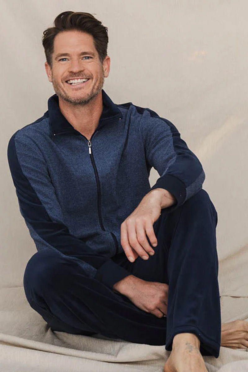 Pastunette Huispak met rits blauw