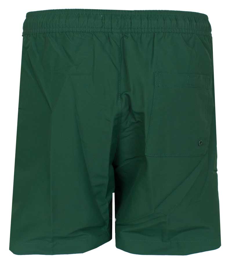 Calvin Klein Medium drawstring zwemshort groen achterkant