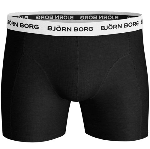 Bjorn Borg boxershorts Essential 5-pack zwart voorkant 2