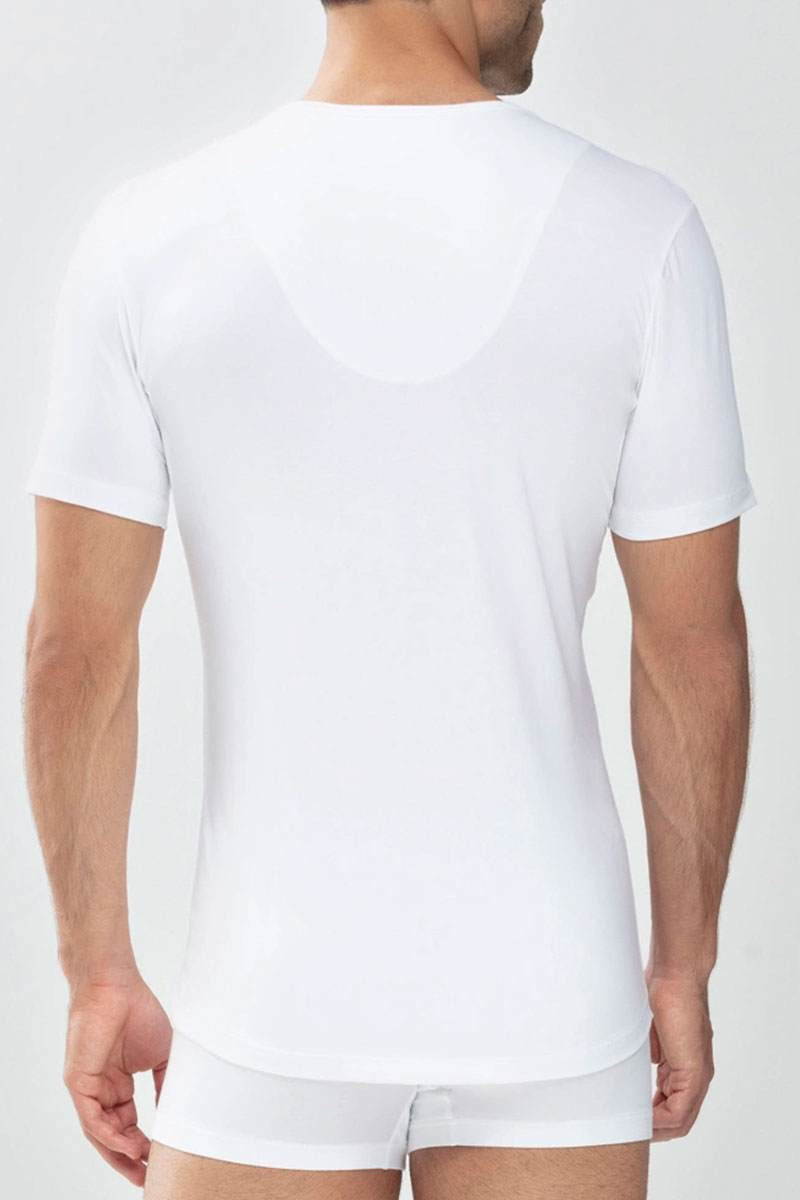 Mey dry cotton T-shirt functional wit