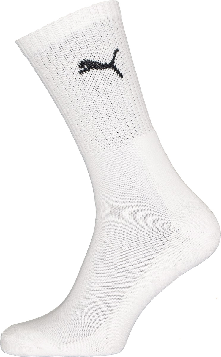 Puma Sportsokken 3-paar wit
