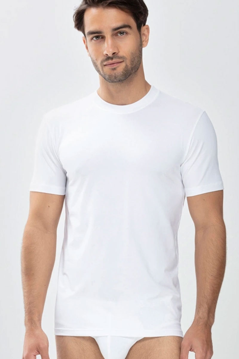 Mey T-shirt Olympia dry cotton wit