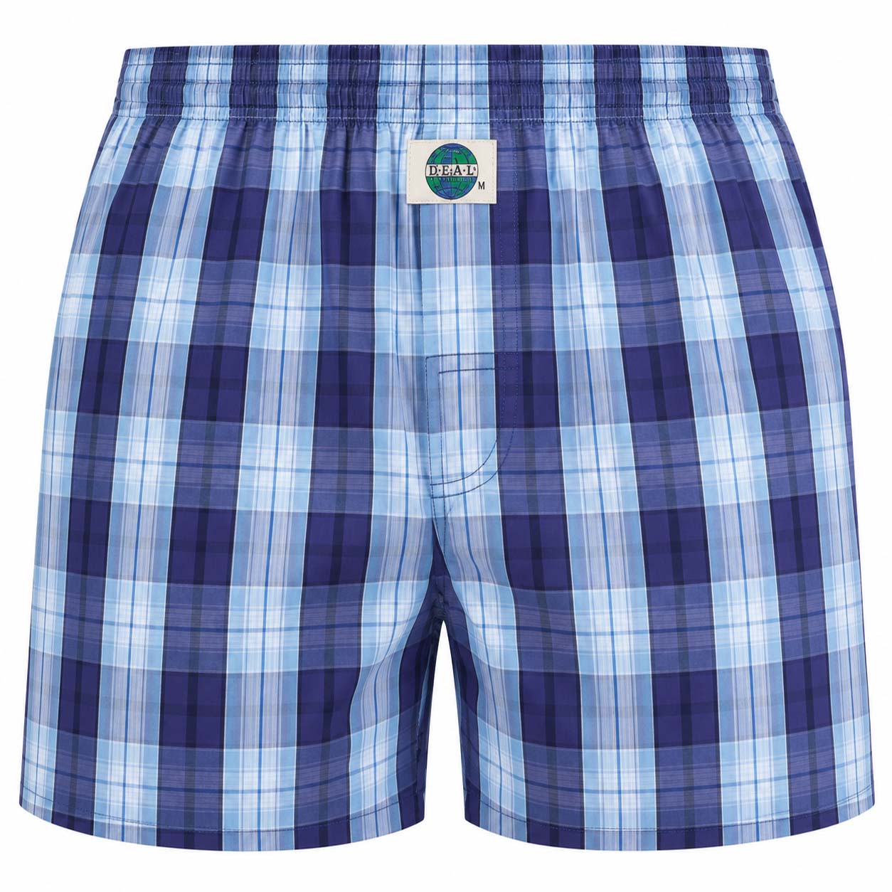 Deal boxer blauwe ruit 192306