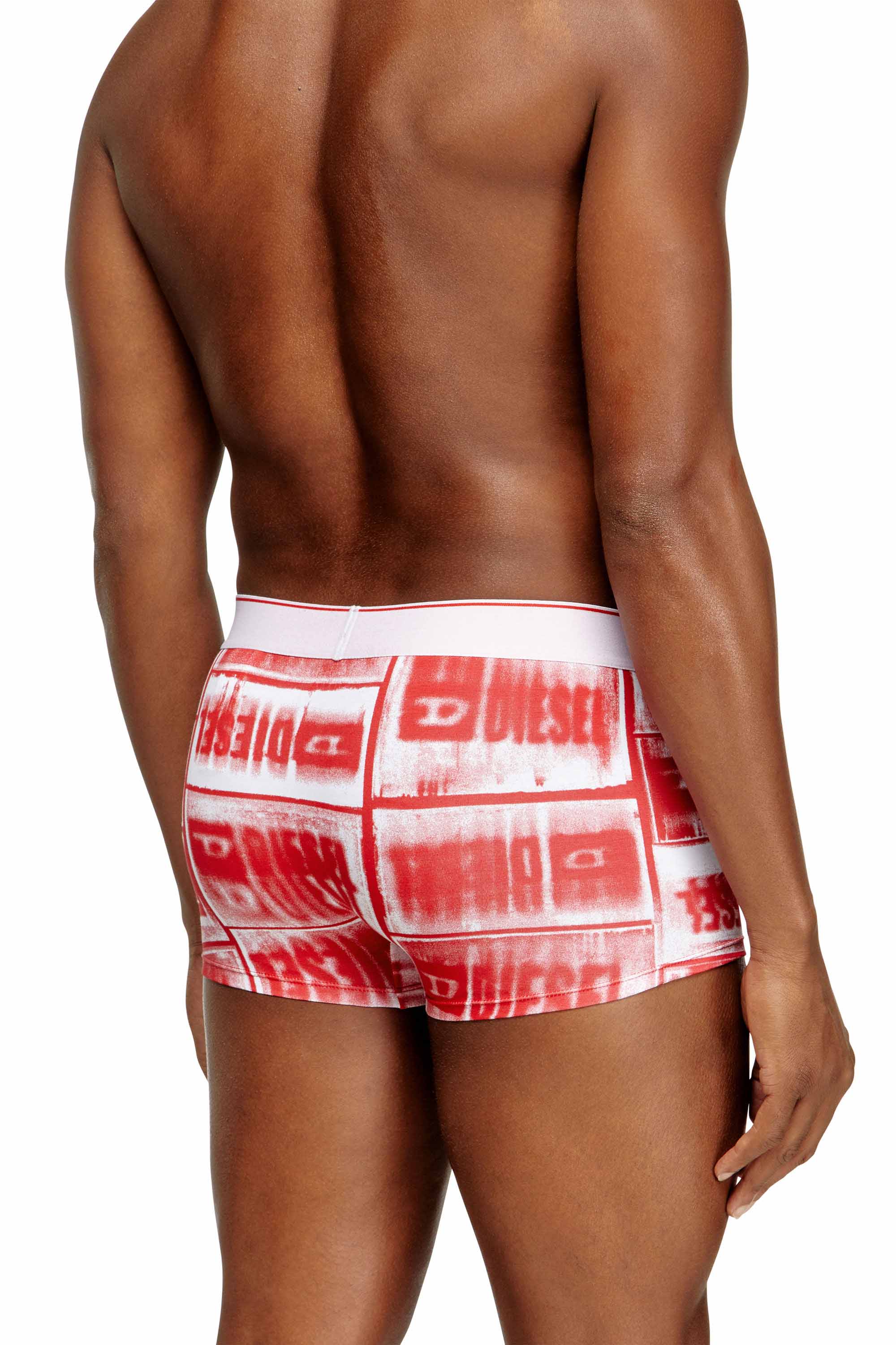 Diesel Boxershort Damien 3-pack rood-zwart 