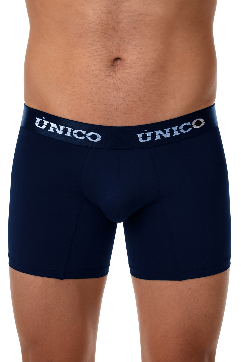 Mundo Unico boxershort long Microfiber blauw