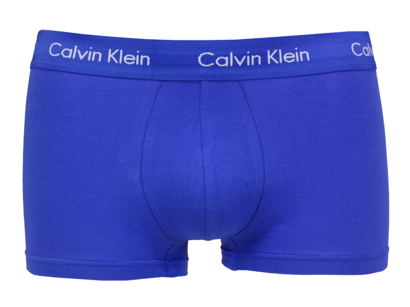 Calvin Klein boxershorts low rise blauw 2 voorkant