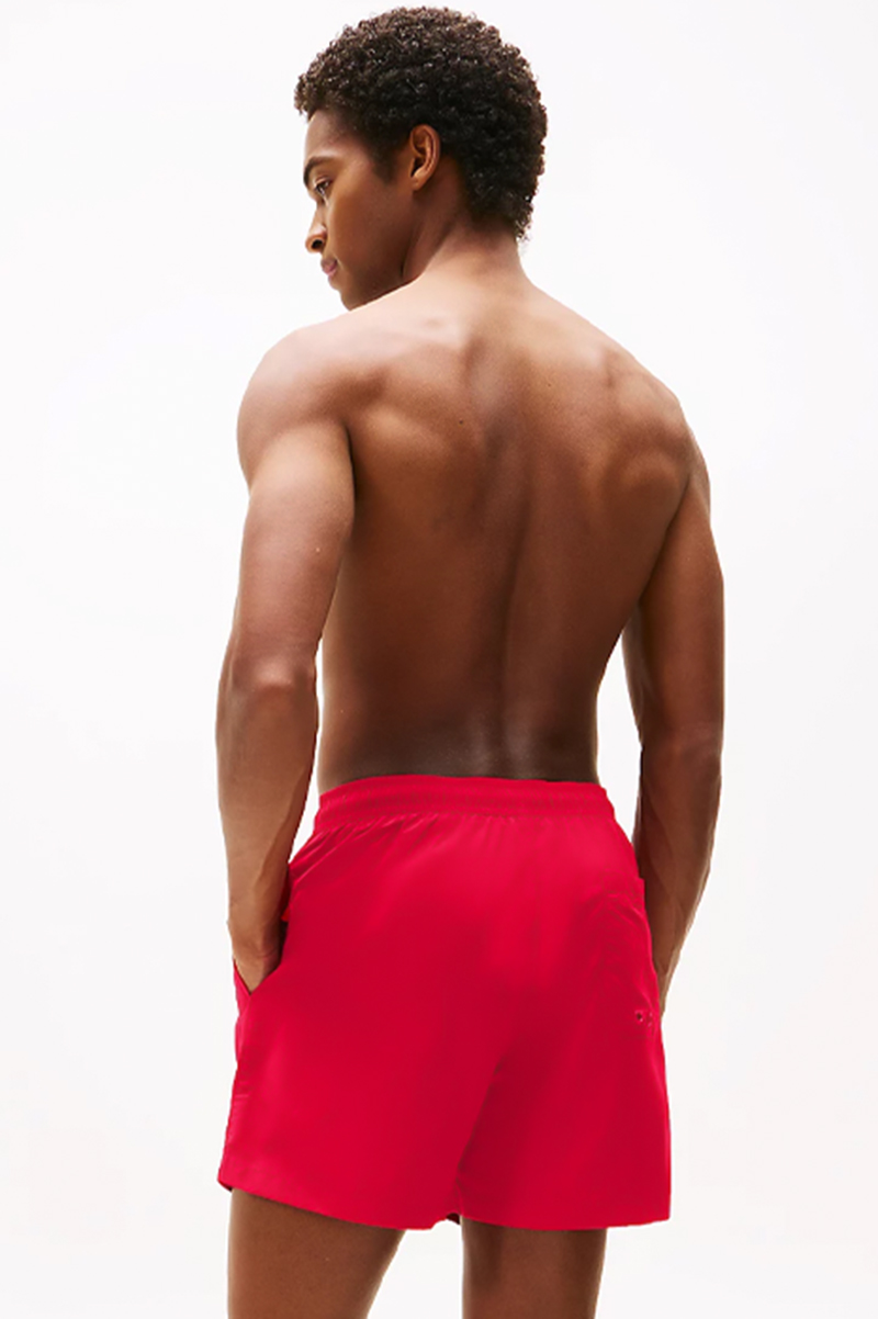 Tommy Hilfiger zwemshort met mini logo rood
