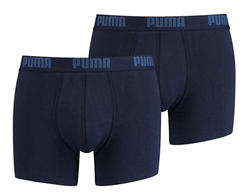 Puma boxershorts 2-pack blauw
