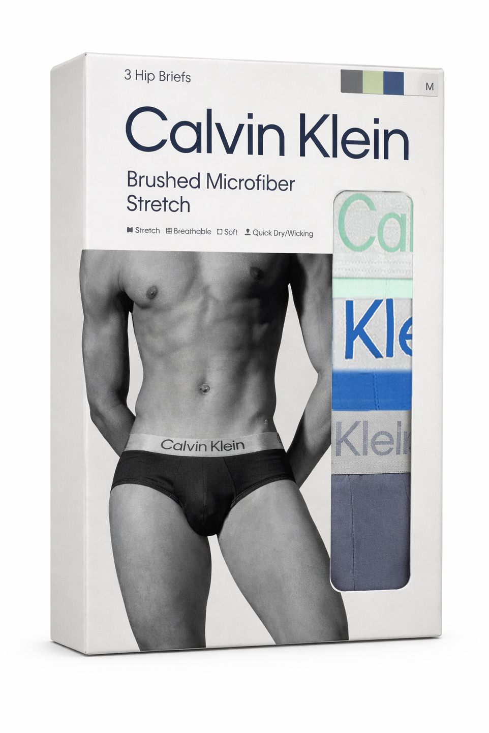 Calvin Klein slips Brushed Microfiber 3-pack