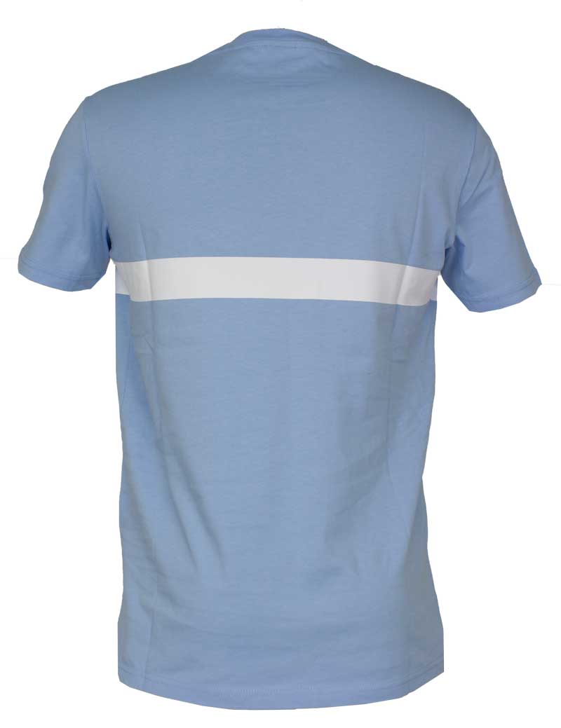 Hugo Boss T-shirt logo blauw achterkant