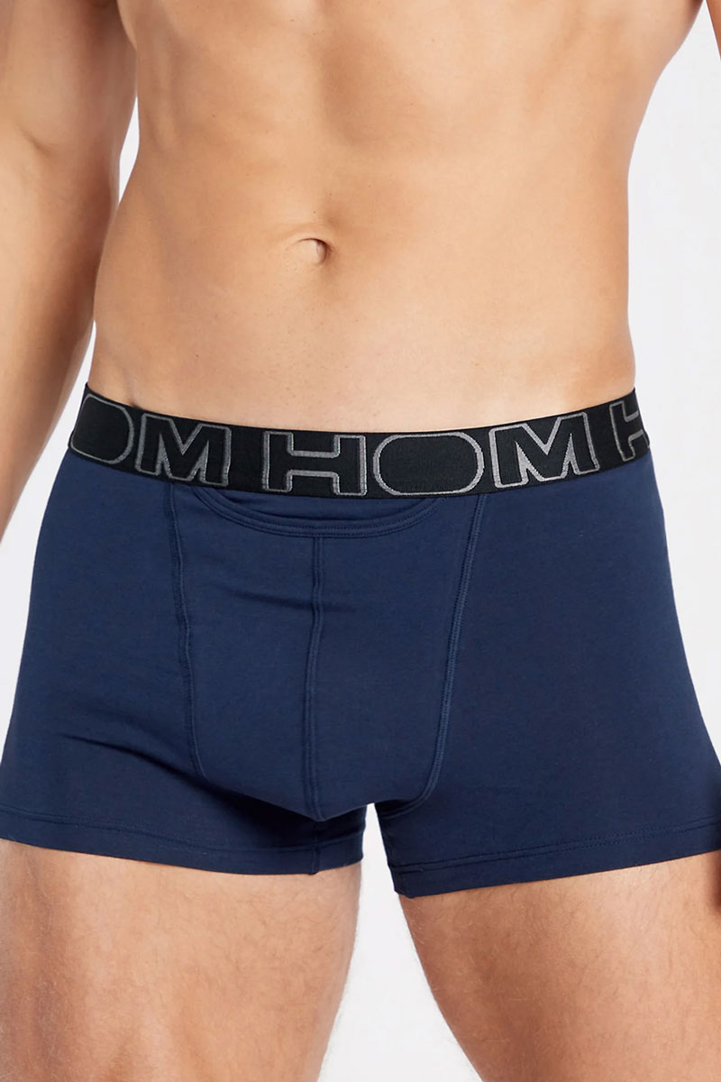 Hom Ho1 boxershorts boxerline 2-pack blauw-grijs