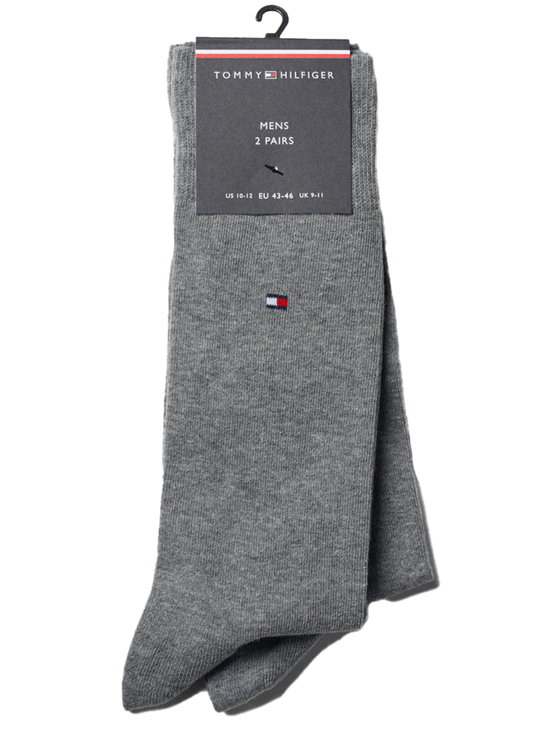 Tommy Hilfiger sokken 2-paar grijs