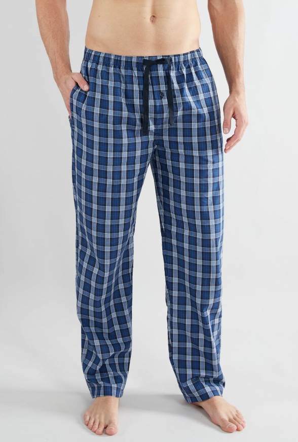 Gotzburg Pyjamabroek clubhouse blauw-rood ruit