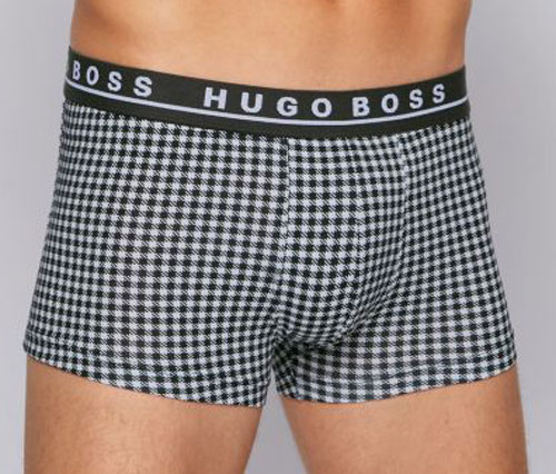 Hugo Boss boxershorts met print 3-pack voorkant
