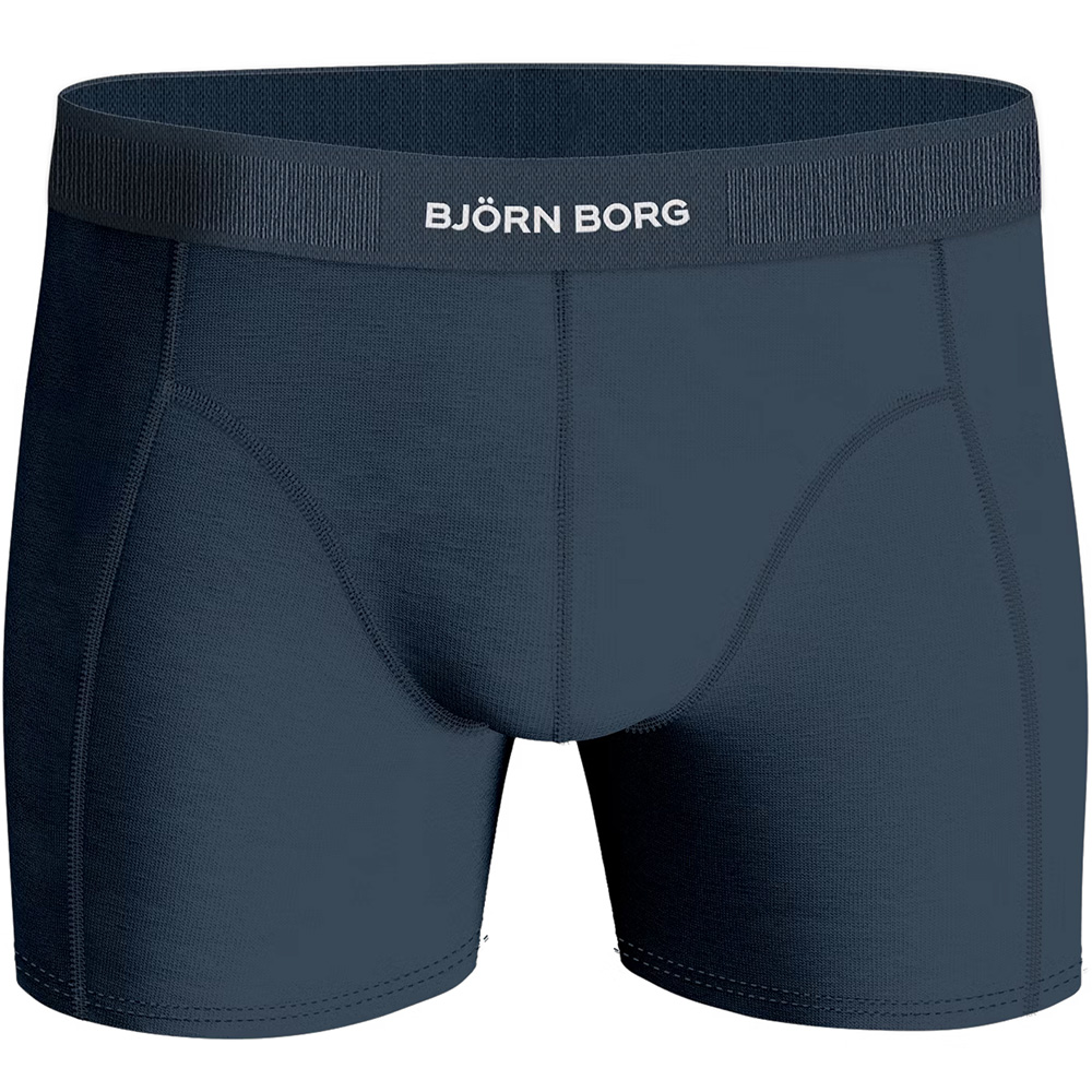 Bjorn Borg Boxershort Organic cotton 2-pack grijs-blauw