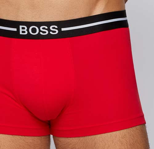 Hugo Boss boxershorts 3-pack rood
