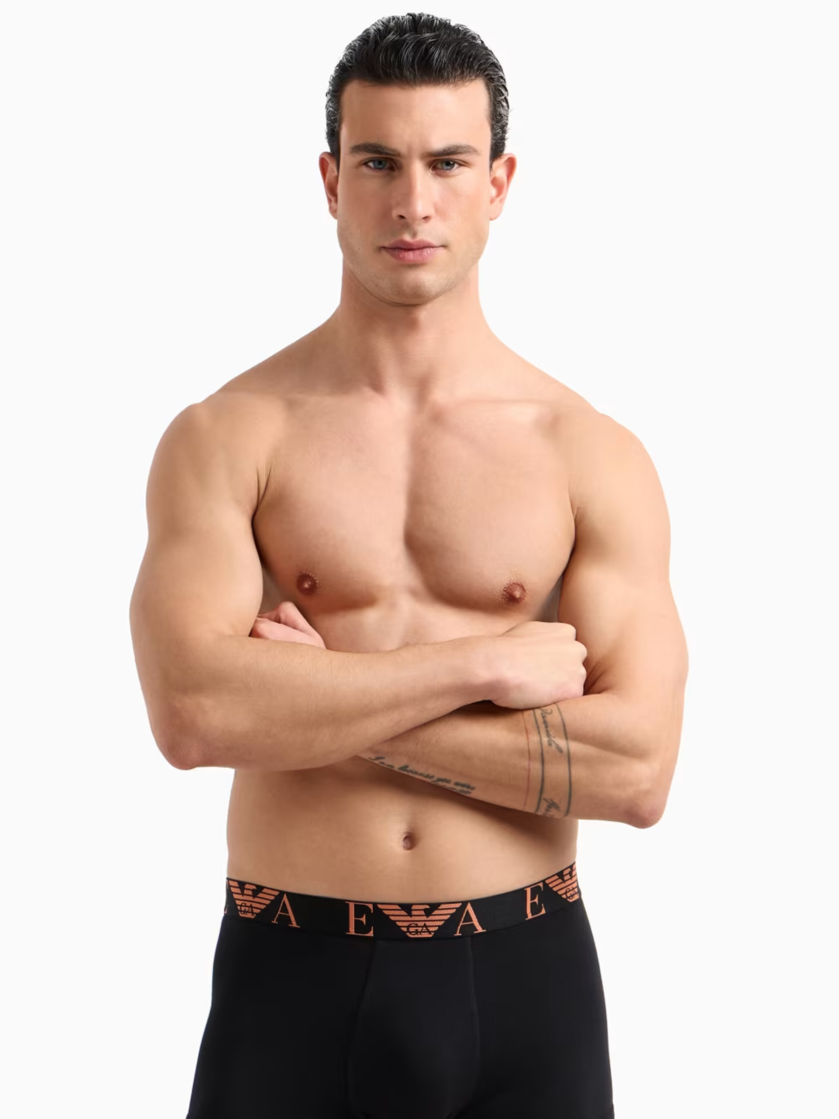 Armani boxershorts 3-pack Emporio Armani zwart