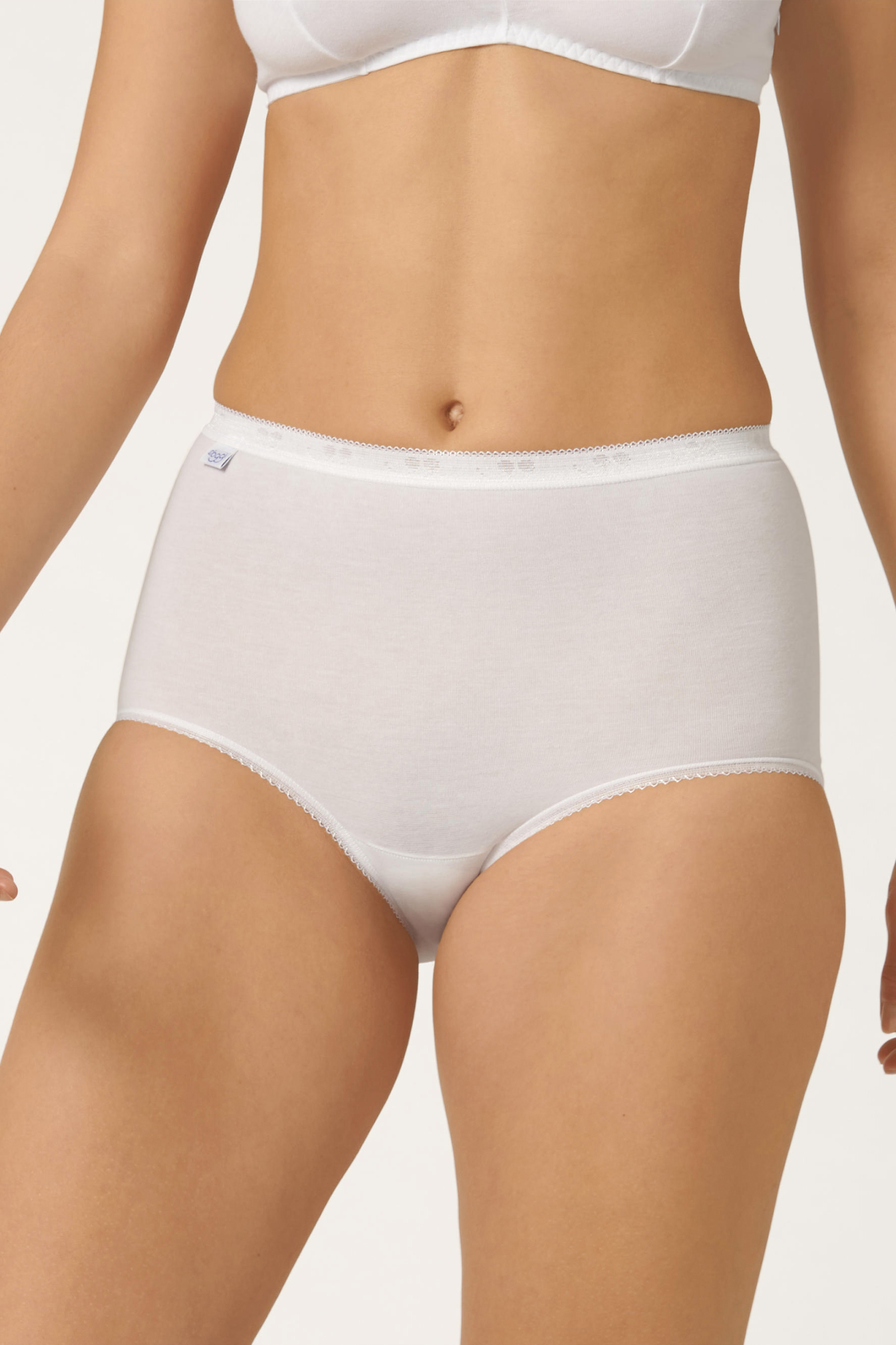 Sloggi Basic+ Maxi slip wit actie pack = 3+1