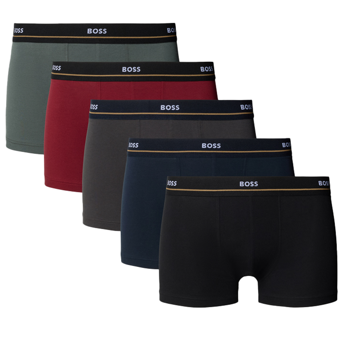 Boss boxershorts-trunk 5-pack multi color