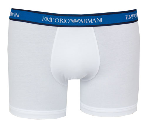 Armani boxershorts 3-pack wit voorkant